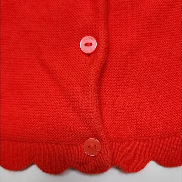 NWOT Jacadi Infant Scallop Cardigan Sweater - Picture 5 of 5